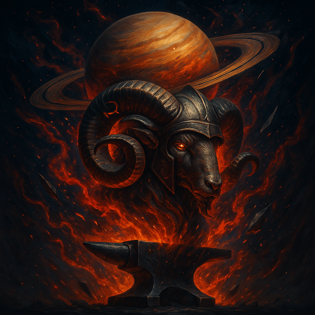 Saturn strides into Aries